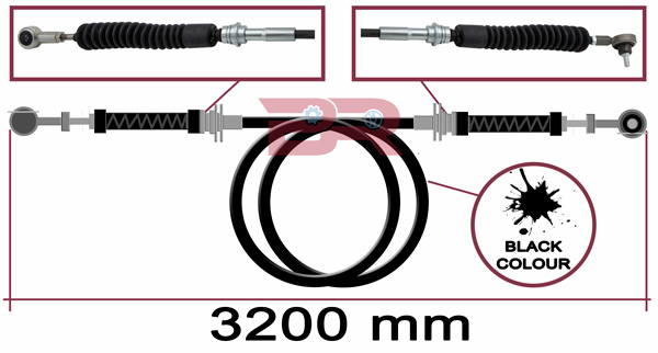 Cablu,transmisie manuala BRC6313 BOTTO RICAMBI
