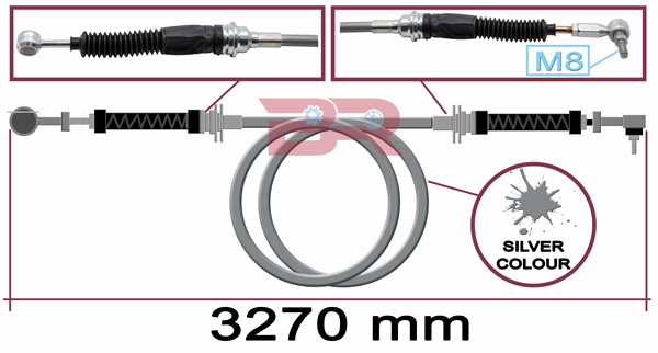 Cablu,transmisie manuala BRC6322 BOTTO RICAMBI
