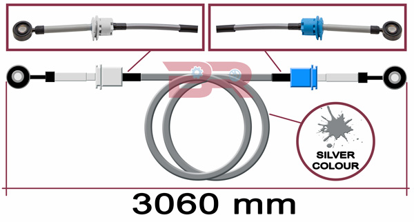 Cablu,transmisie manuala BRC9683 BOTTO RICAMBI