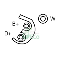 Generator / Alternator A729321R GECO