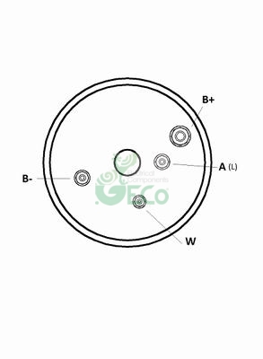 Generator / Alternator A50628A GECO