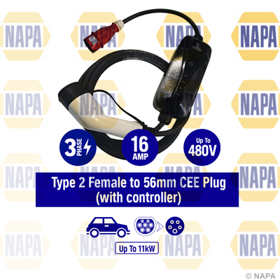 Cablu de incarcare, vehicul electric NEC111 NAPA