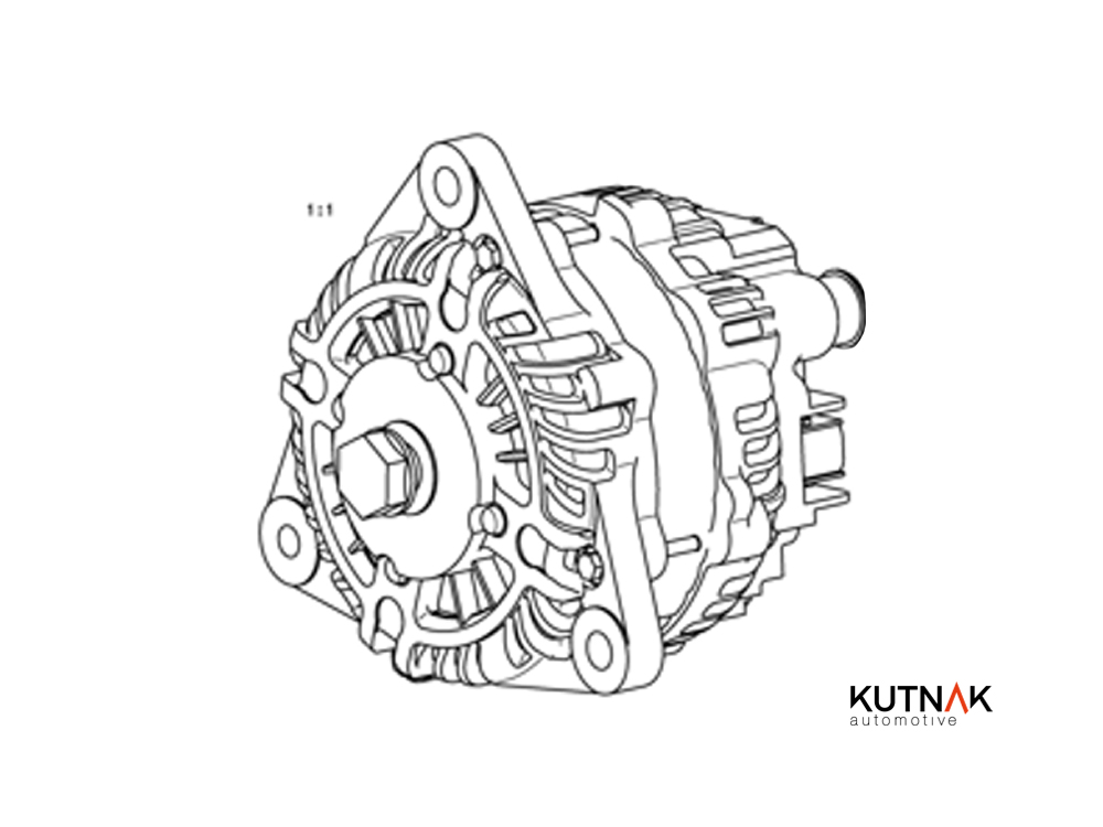 Generator / Alternator 723016/M KUTNAK AUTOMOTIVE