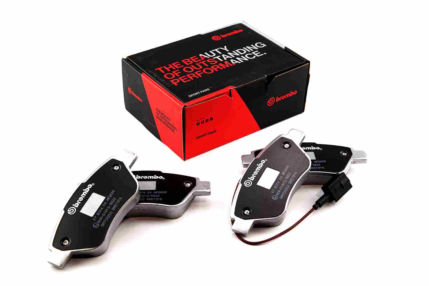 Set placute frana de performanta 07.B314.04 BREMBO