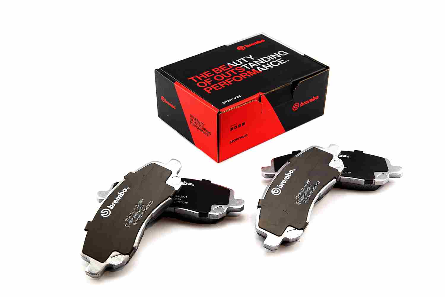 Set placute frana de performanta 07.B314.09 BREMBO