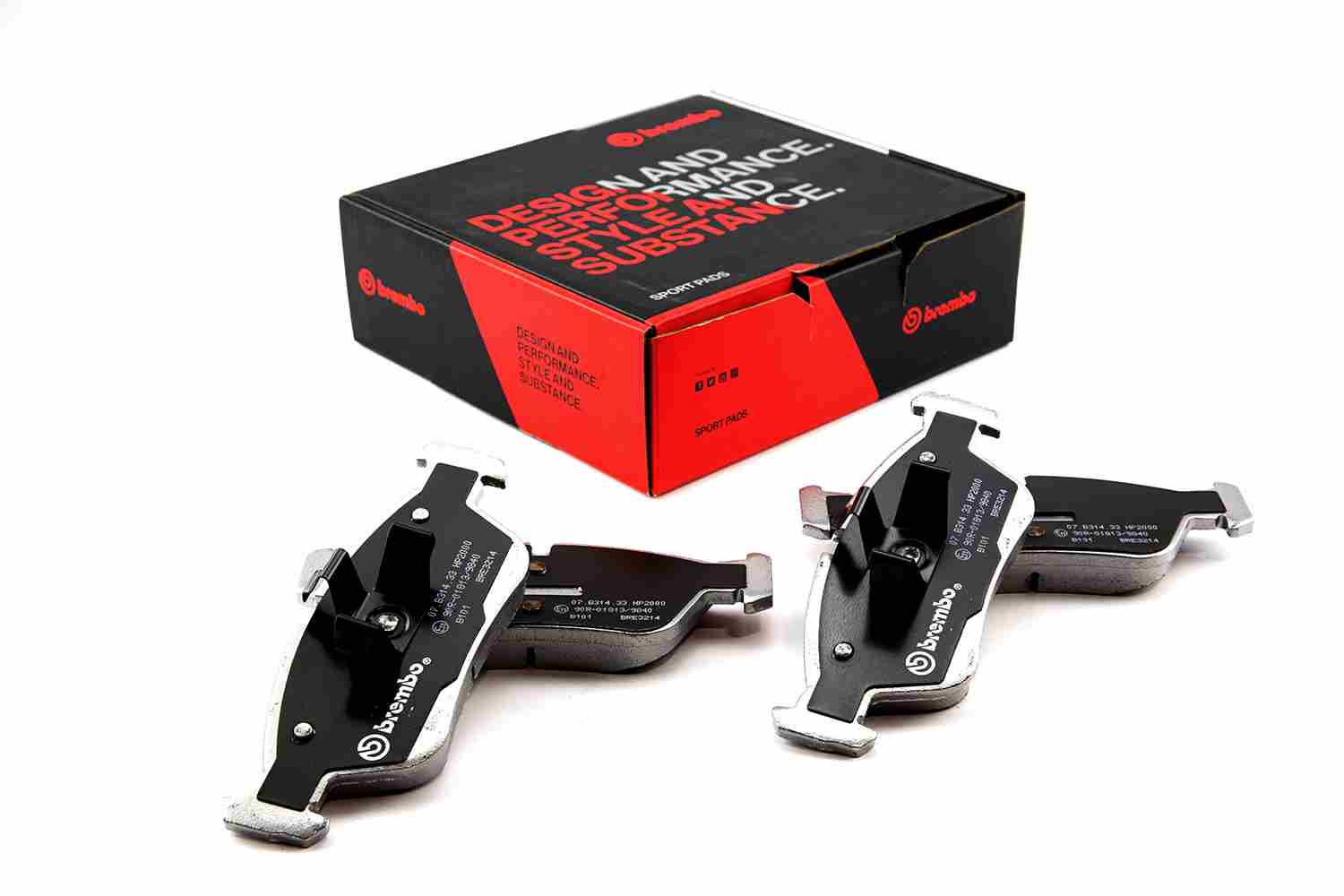 Set placute frana de performanta 07.B314.33 BREMBO