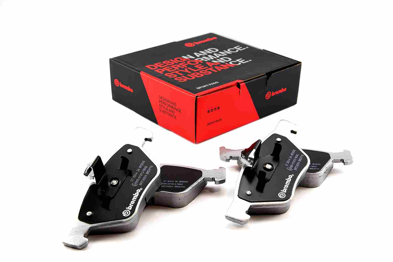 Set placute frana de performanta 07.B314.34 BREMBO
