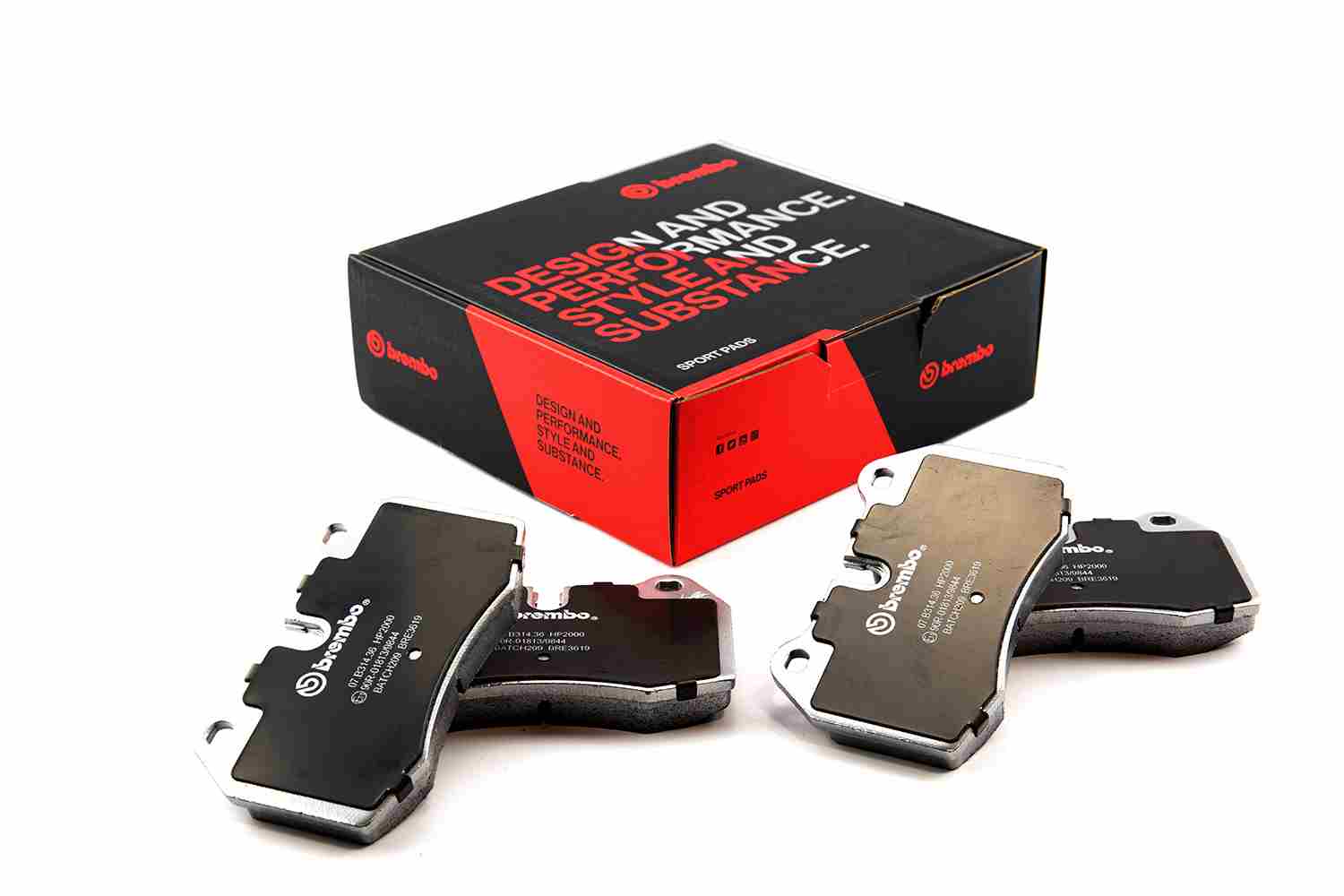 Set placute frana de performanta 07.B314.36 BREMBO