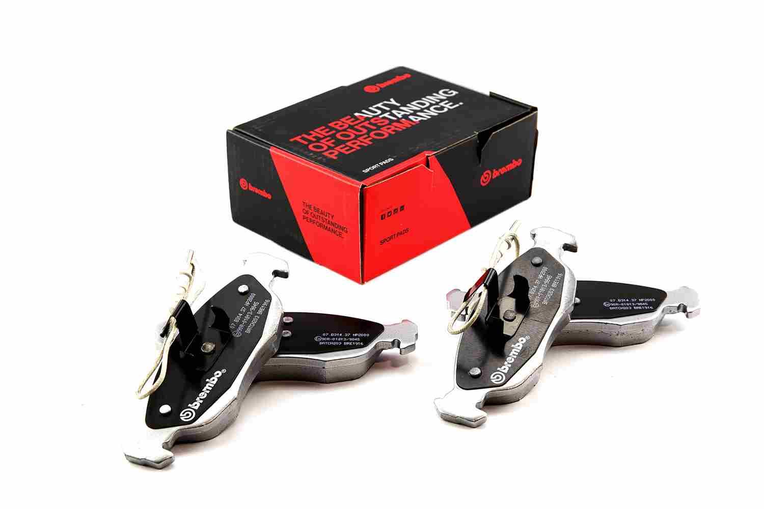 Set placute frana de performanta 07.B314.37 BREMBO