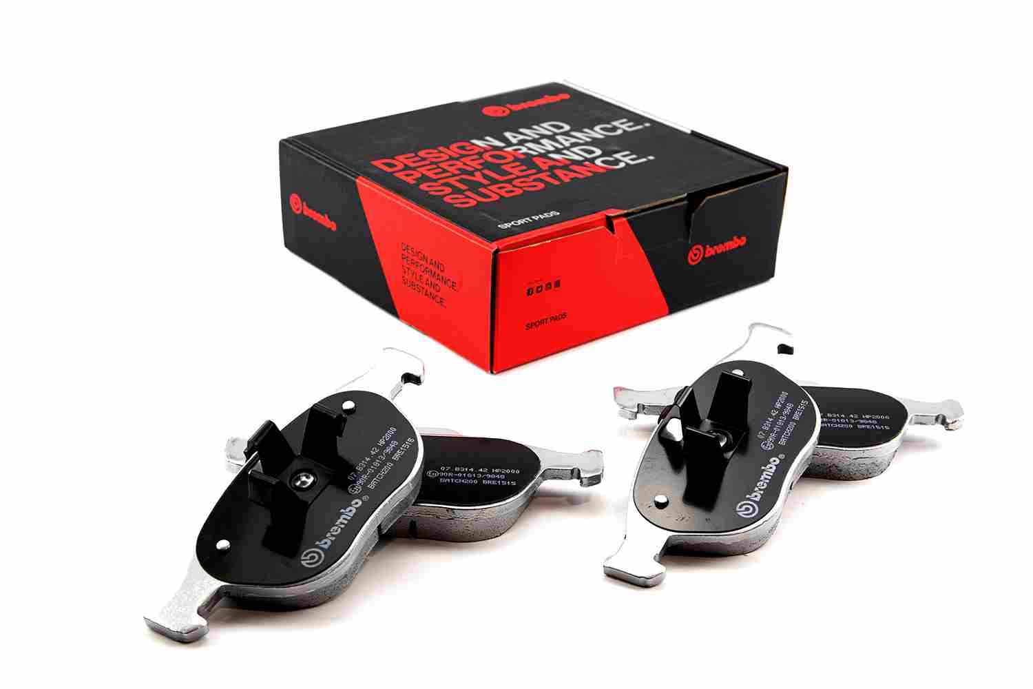 Set placute frana de performanta 07.B314.42 BREMBO