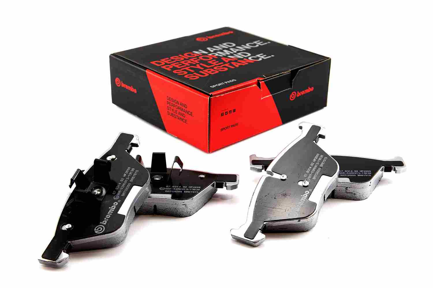 Set placute frana de performanta 07.B314.82 BREMBO