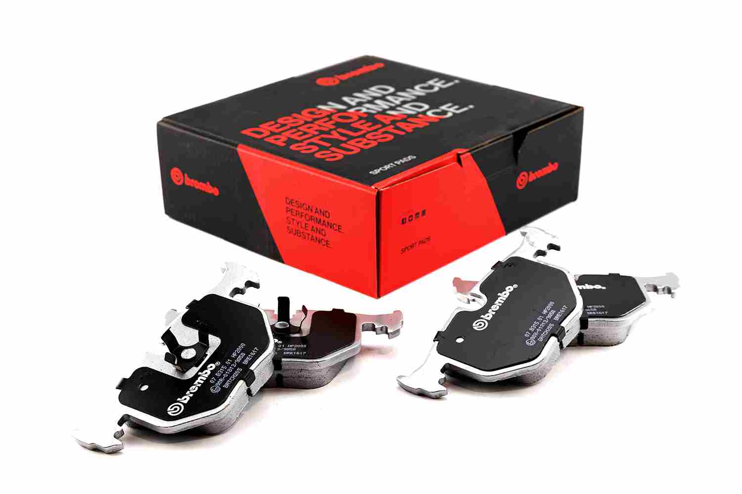 Set placute frana de performanta 07.B315.01 BREMBO