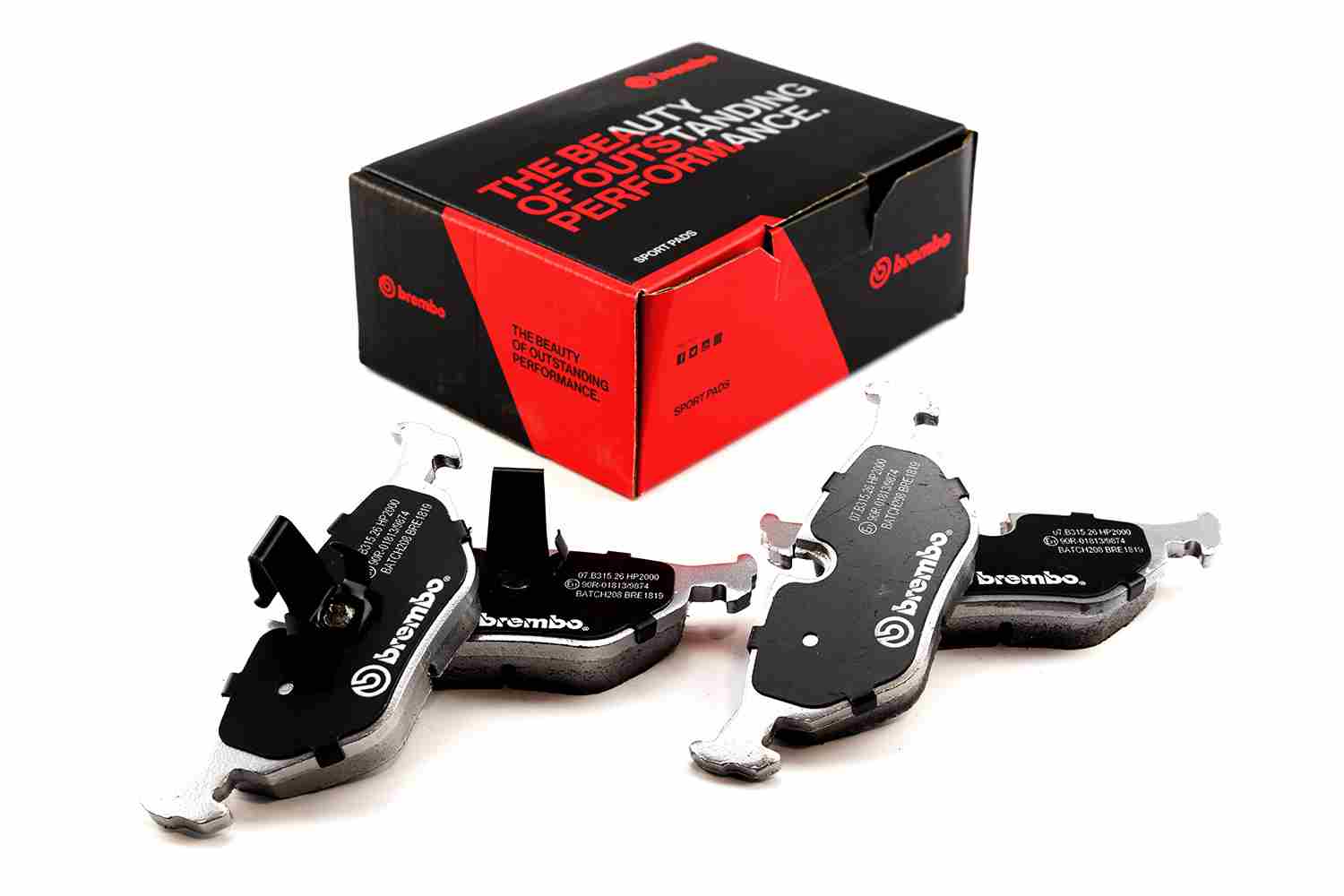 Set placute frana de performanta 07.B315.26 BREMBO