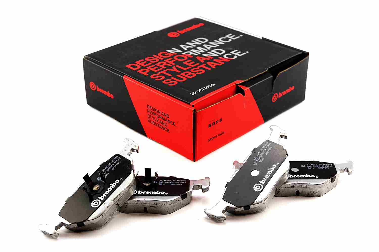 Set placute frana de performanta 07.B315.35 BREMBO