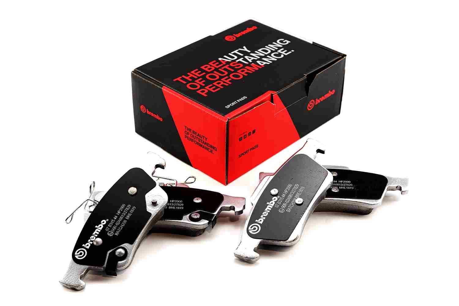 Set placute frana de performanta 07.B315.44 BREMBO