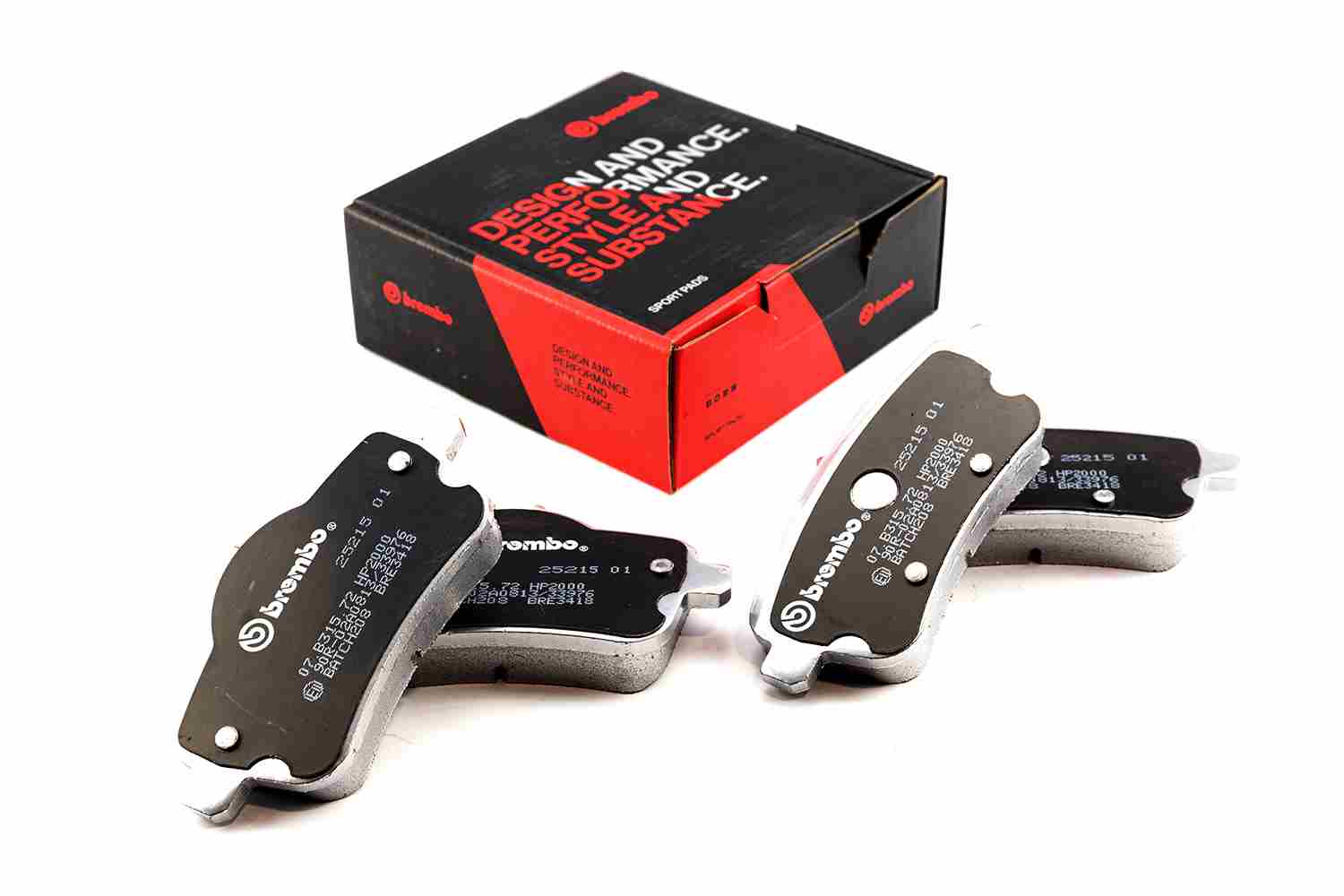 Set placute frana de performanta 07.B315.72 BREMBO