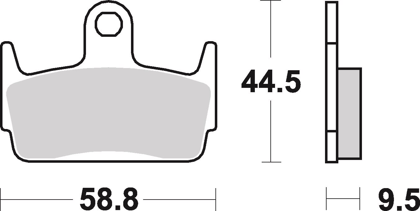 Set placute frana,frana disc 07016 BREMBO