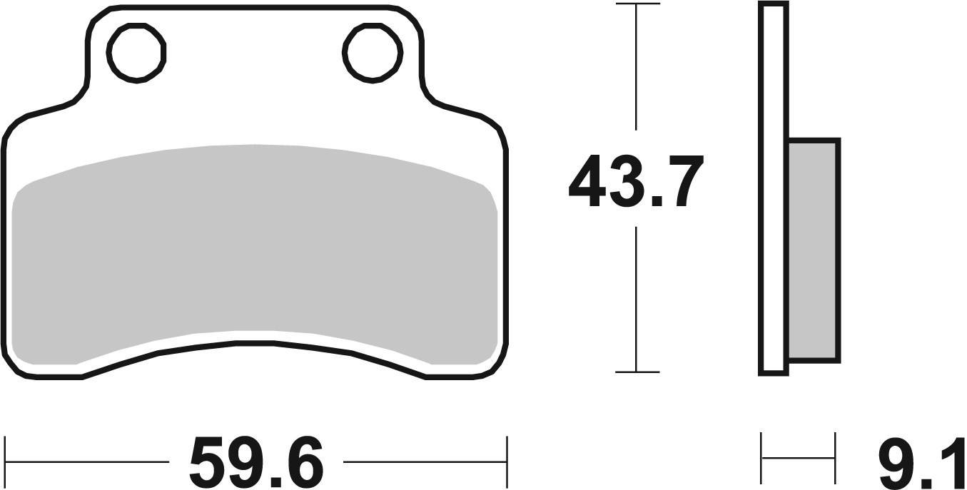 Set placute frana,frana disc 07018 BREMBO