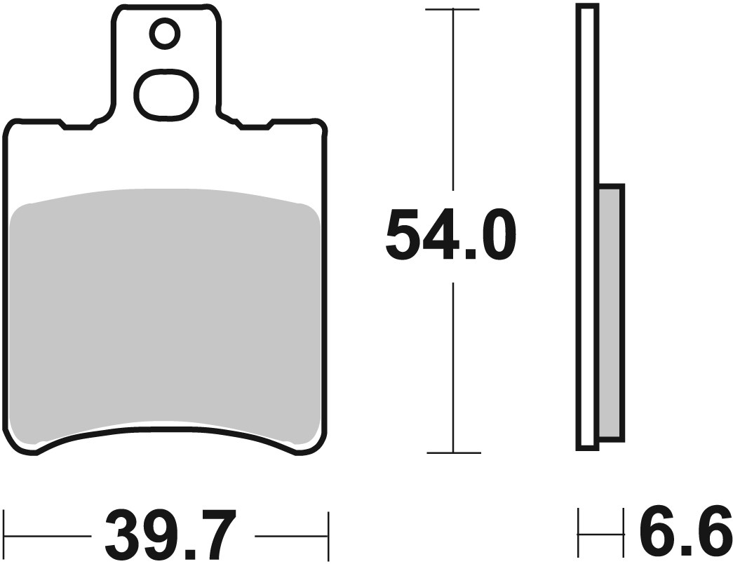 Set placute frana,frana disc 07086 BREMBO