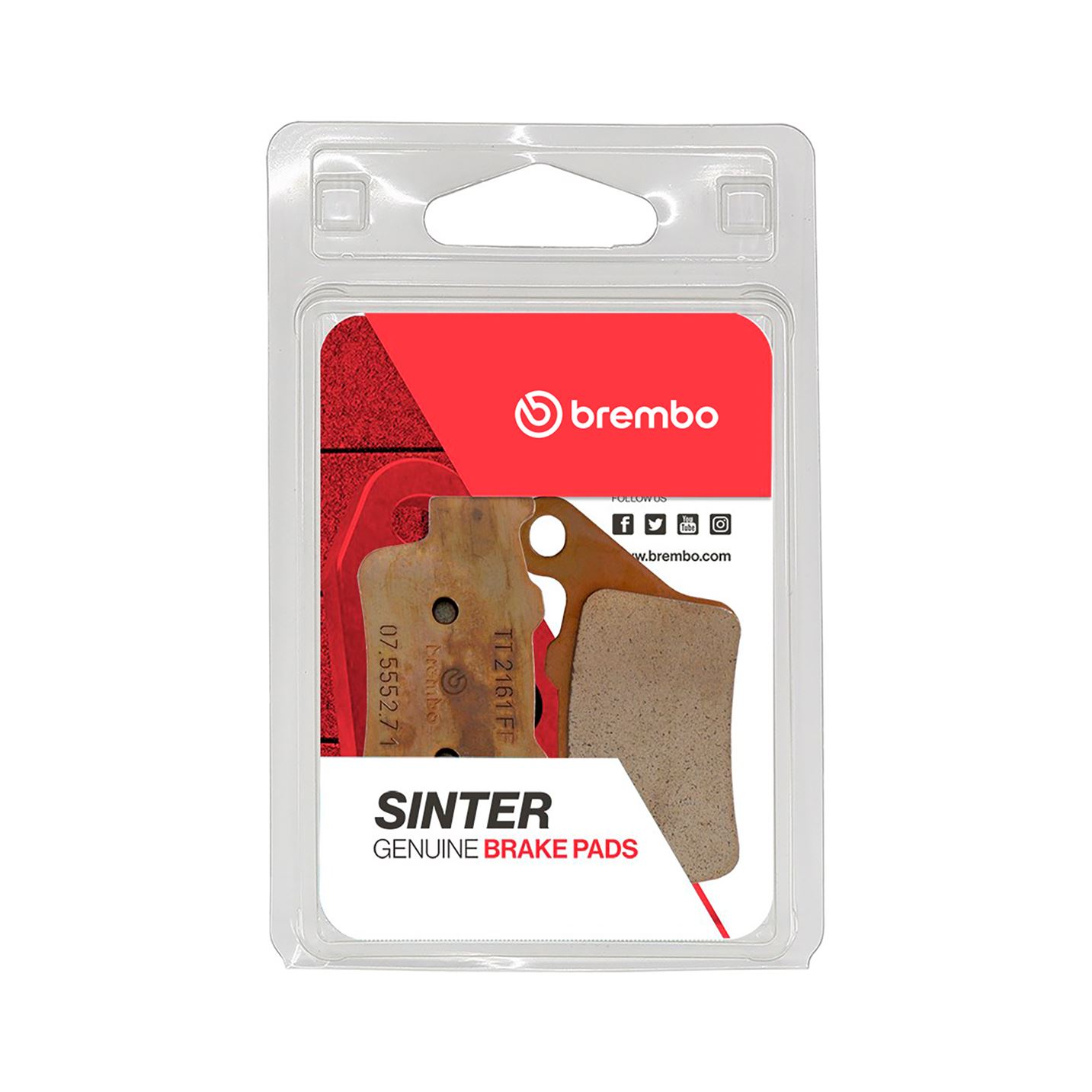 Set placute frana,frana disc 07BB0258 BREMBO