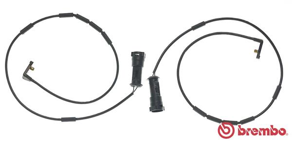 senzor de avertizare,uzura placute de frana A 00 262 BREMBO