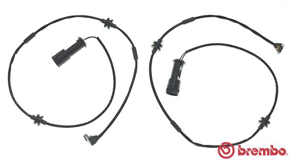 senzor de avertizare,uzura placute de frana A 00 308 BREMBO