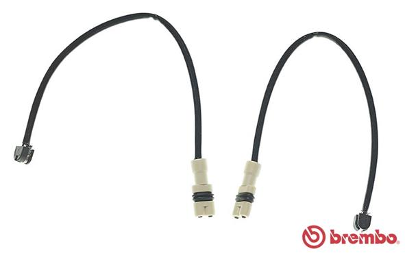 senzor de avertizare,uzura placute de frana A 00 325 BREMBO