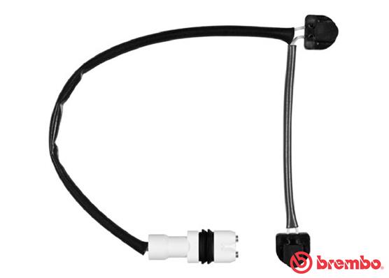 senzor de avertizare,uzura placute de frana A 00 334 BREMBO