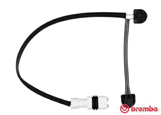 senzor de avertizare,uzura placute de frana A 00 335 BREMBO