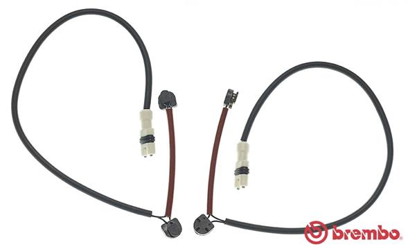 senzor de avertizare,uzura placute de frana A 00 336 BREMBO
