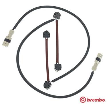 senzor de avertizare,uzura placute de frana A 00 339 BREMBO
