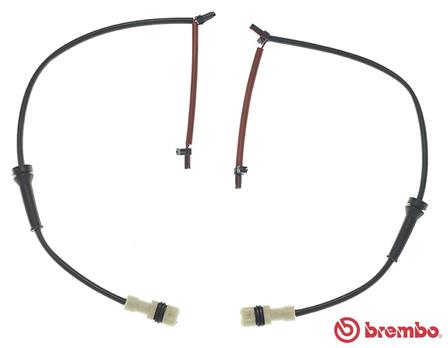 senzor de avertizare,uzura placute de frana A 00 341 BREMBO