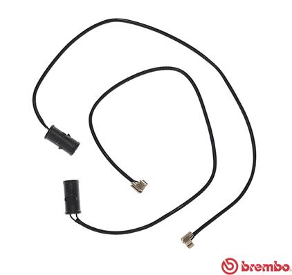 senzor de avertizare,uzura placute de frana A 00 366 BREMBO