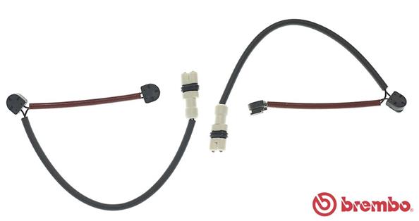 senzor de avertizare,uzura placute de frana A 00 406 BREMBO