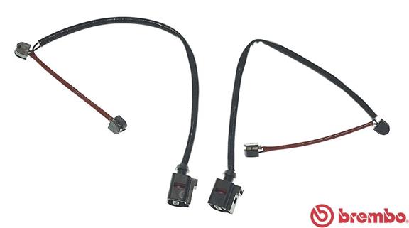 senzor de avertizare,uzura placute de frana A 00 421 BREMBO
