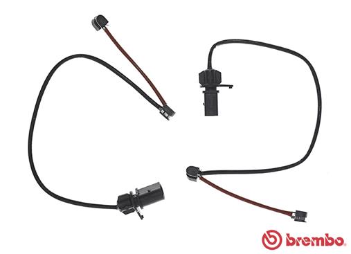 senzor de avertizare,uzura placute de frana A 00 494 BREMBO