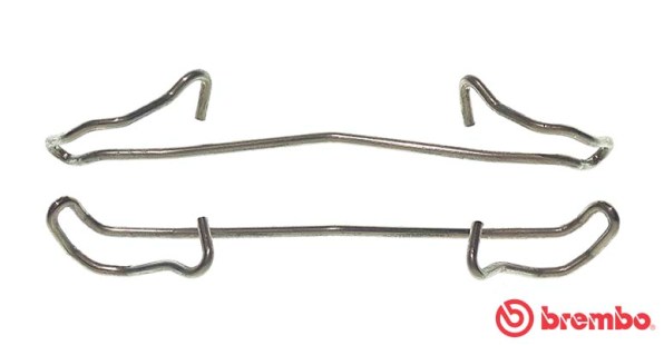Set accesorii, etrier frana A 02 211 BREMBO