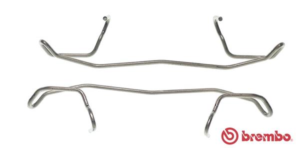 Set accesorii, etrier frana A 02 217 BREMBO