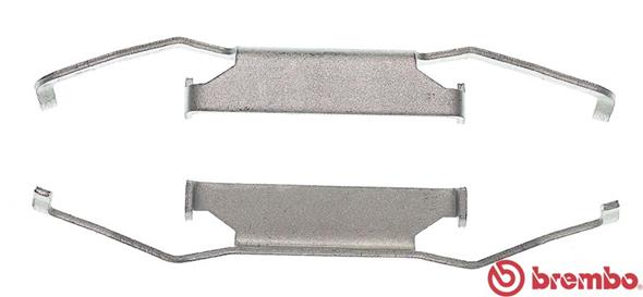 Set accesorii, etrier frana A 02 221 BREMBO
