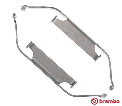 Set accesorii, etrier frana A 02 223 BREMBO
