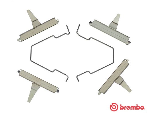 Set accesorii, placute frana A 02 243 BREMBO