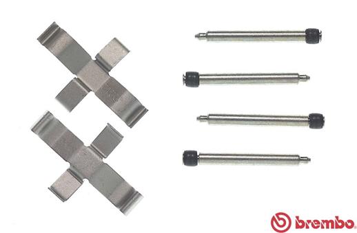 Set accesorii, placute frana A 02 269 BREMBO