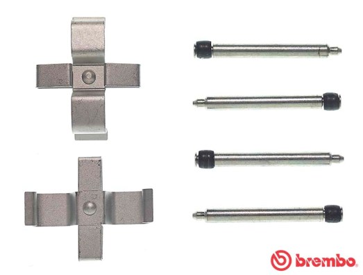Set accesorii, placute frana A 02 270 BREMBO