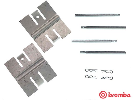 Set accesorii, placute frana A 02 322 BREMBO