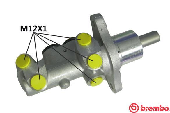 Pompa centrala, frana M 06 017 BREMBO