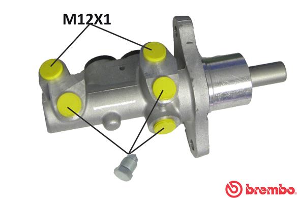 Pompa centrala, frana M 06 027 BREMBO