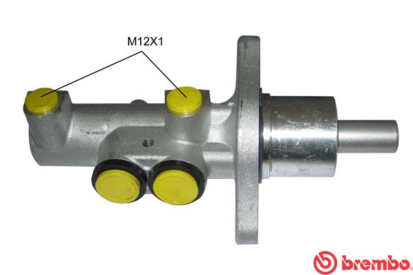 Pompa centrala, frana M 24 001 BREMBO
