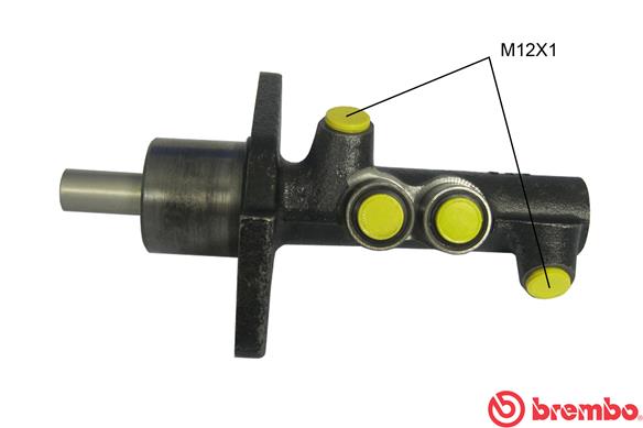 Pompa centrala, frana M 24 015 BREMBO