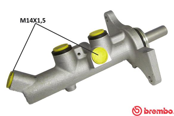 Pompa centrala, frana M 83 022 BREMBO