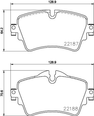 Set placute frana,frana disc P 06 092 BREMBO